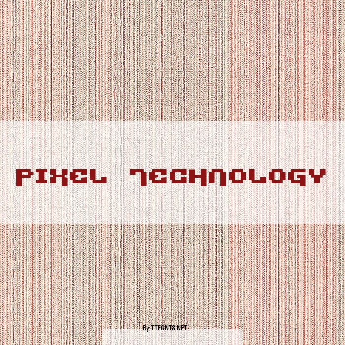 Pixel Technology example